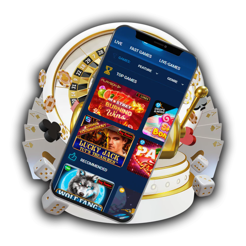 Play the most exciting casino games at Mostbet.
