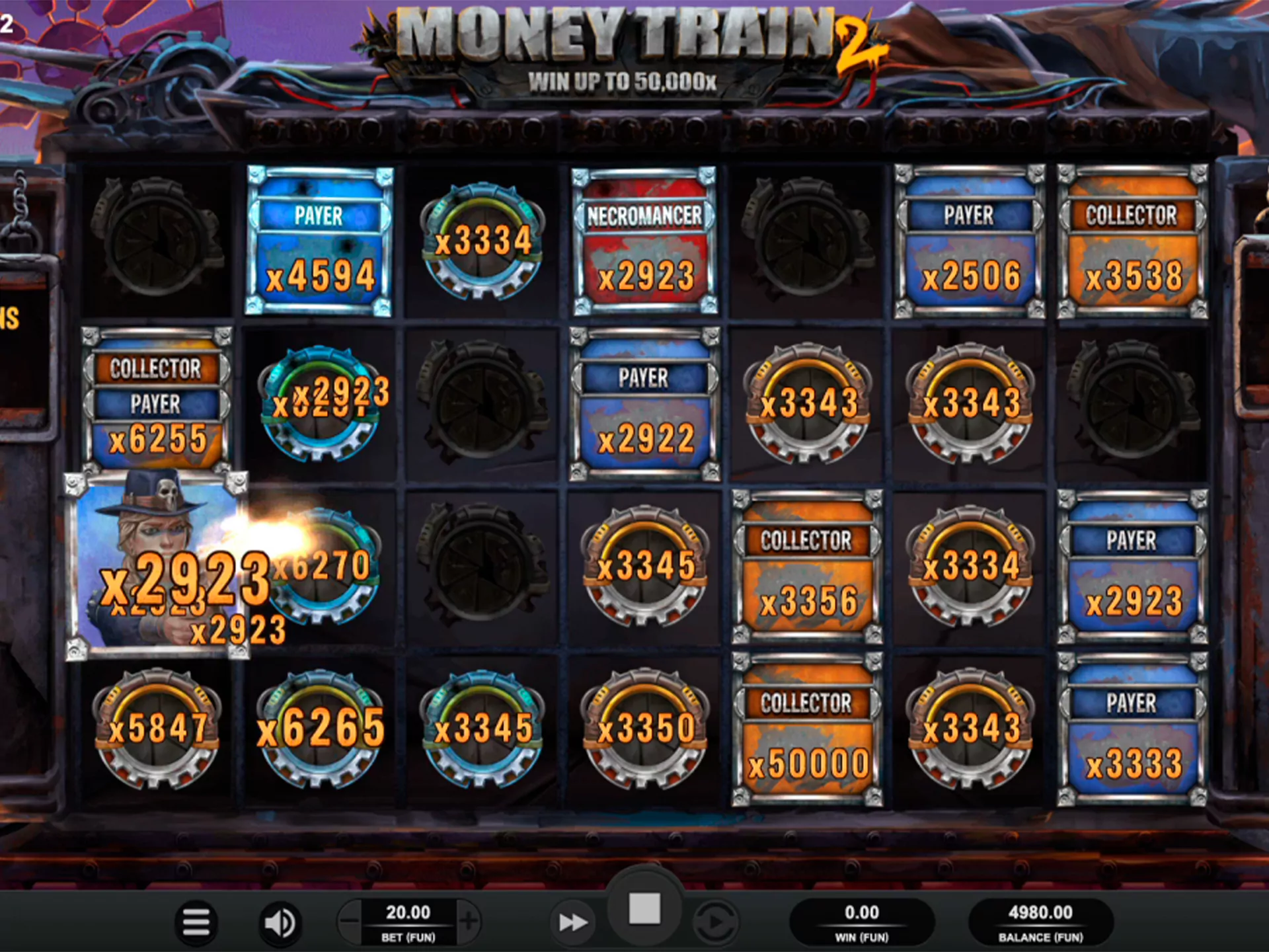 The Money Train 2 slot.