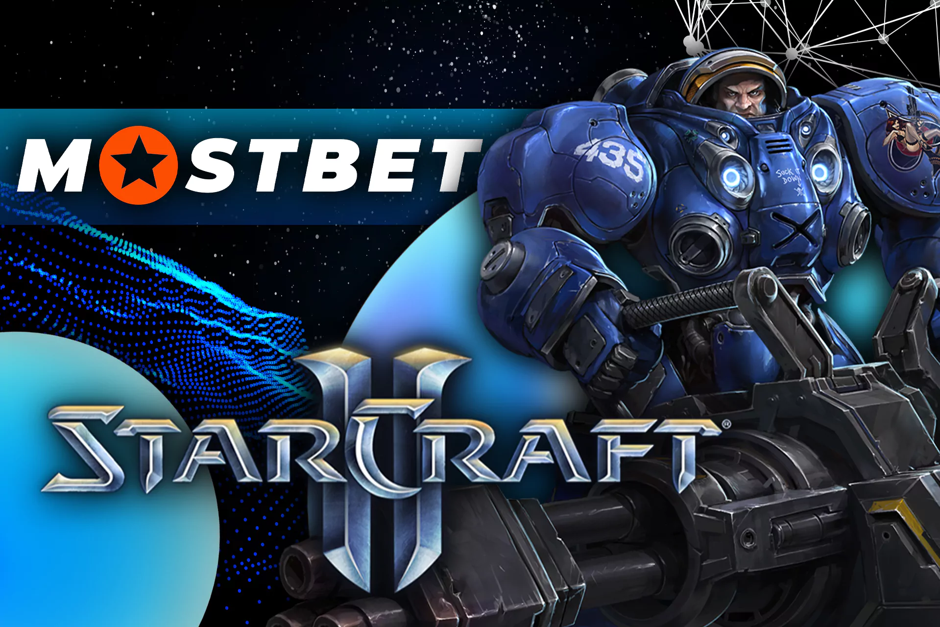 Starcraft 2 at Mostbet.