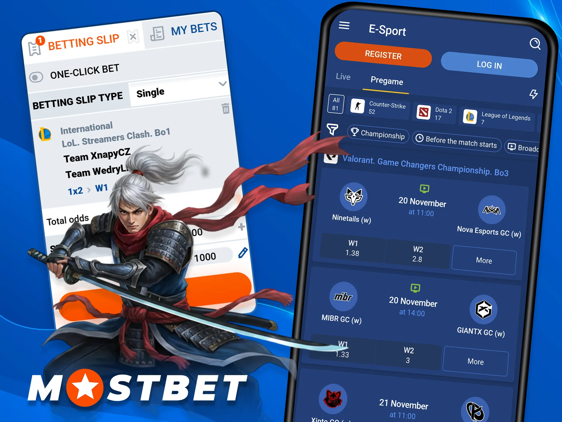 Esports Betting on Dota 2, LoL, and more at Mostbet.