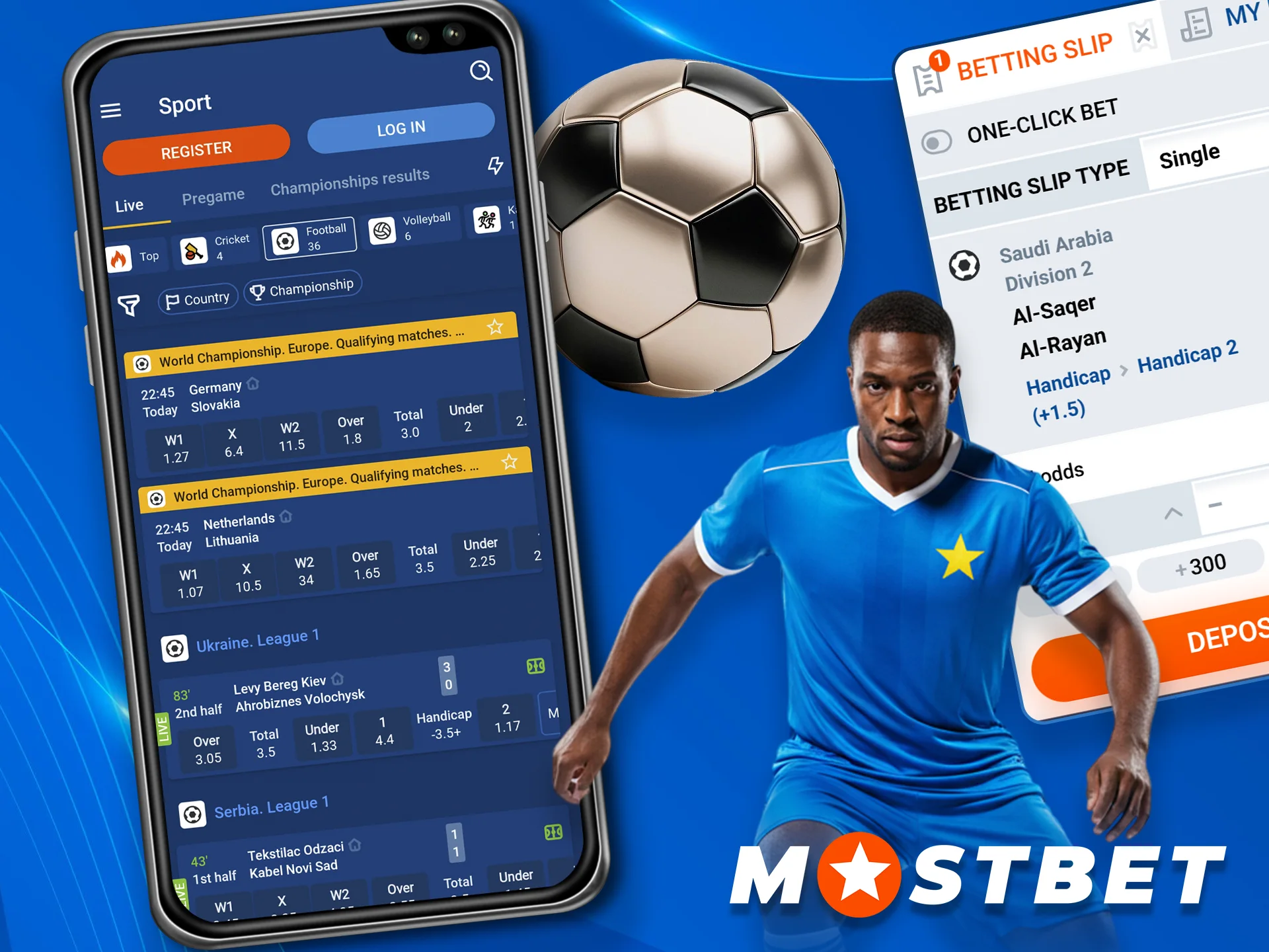 Football Betting on Champions League and LaLiga at Mostbet.