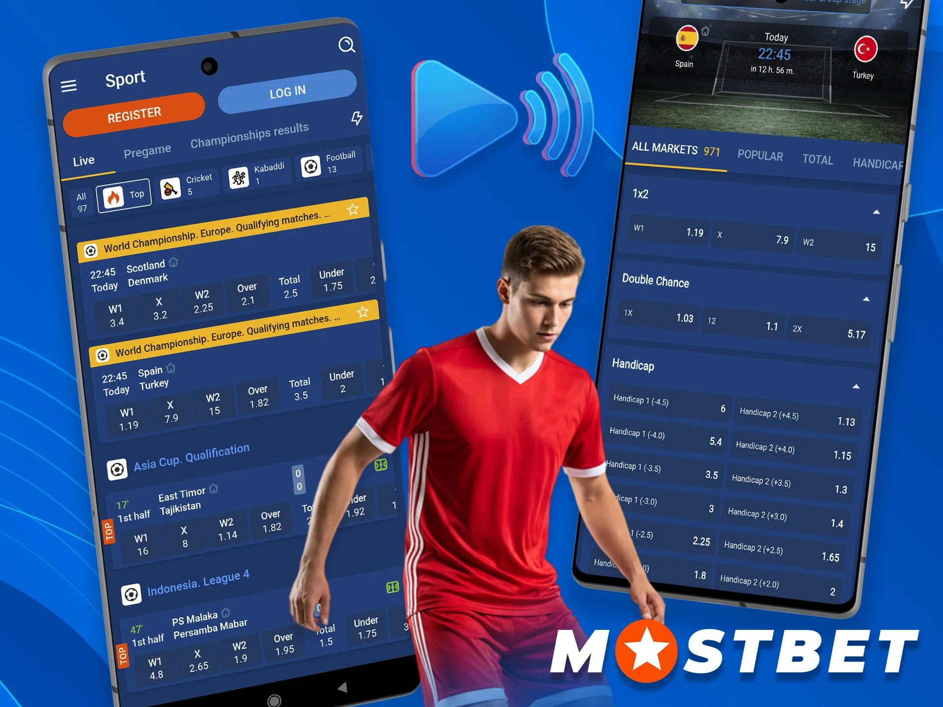 Enjoy lag-free Virtual Sports Live Streaming at Mostbet.