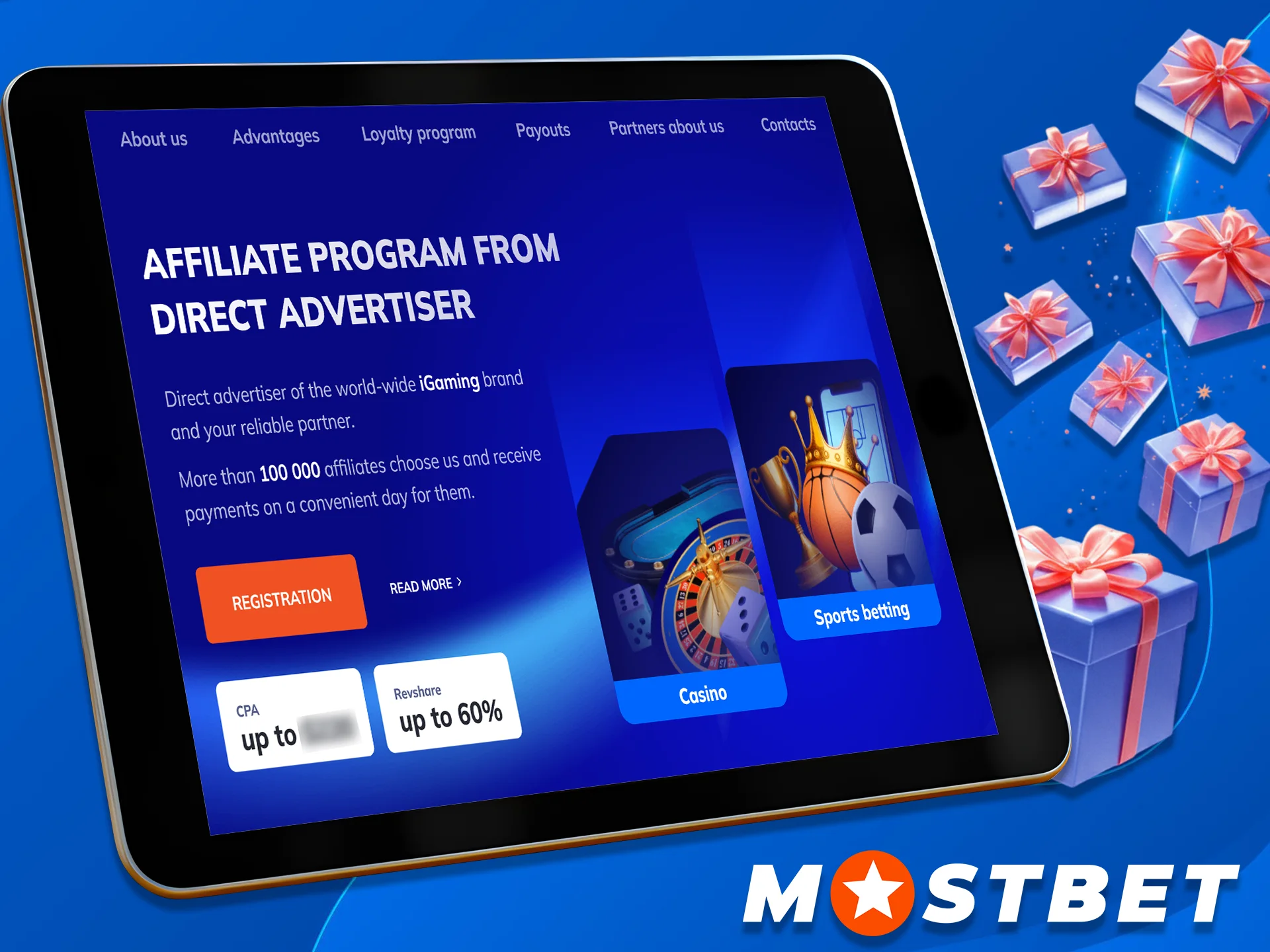 Join the profitable Mostbet Affiliate Program now.