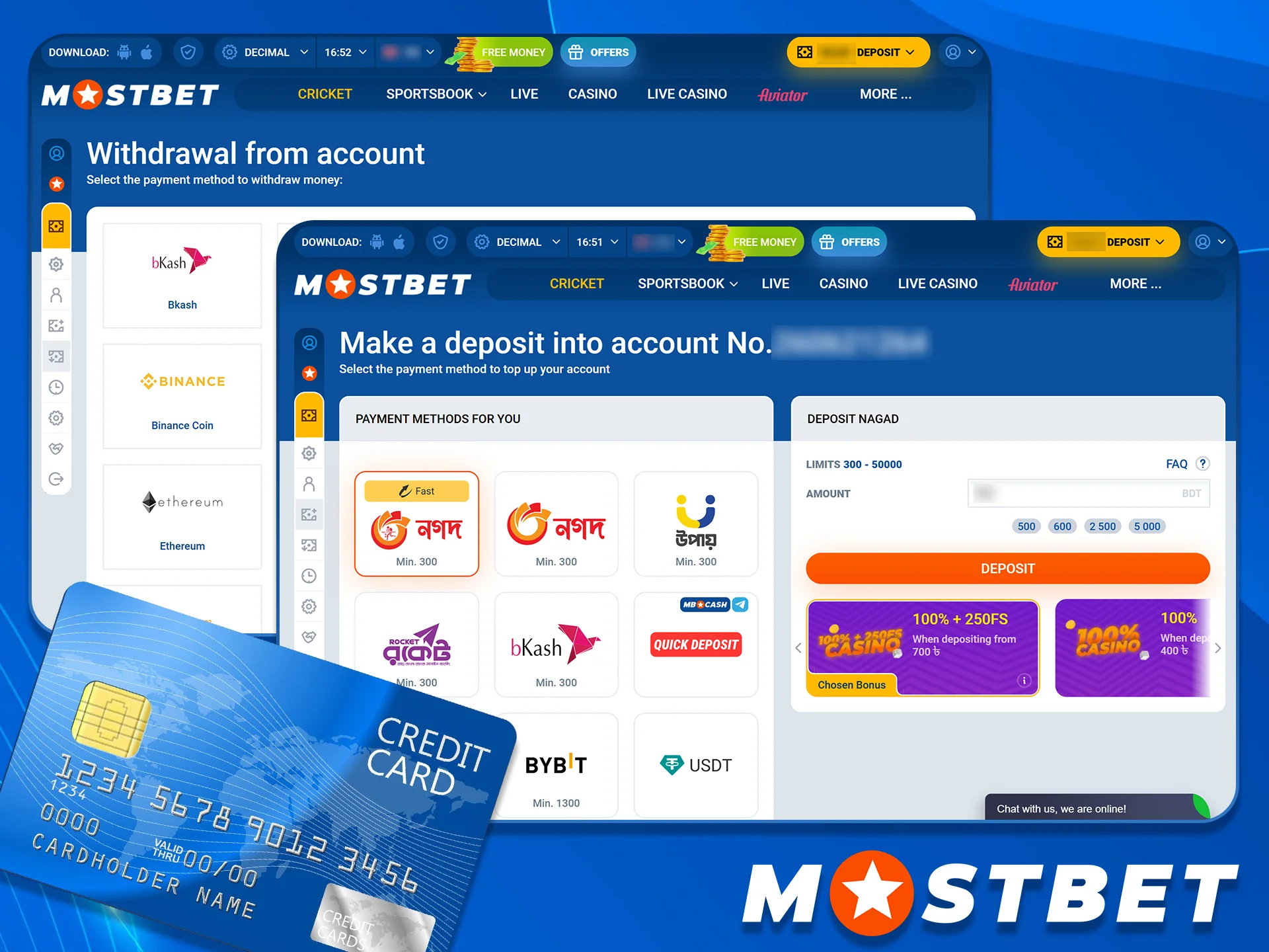 Enjoy Fast Deposits and Withdrawals on Mostbet.