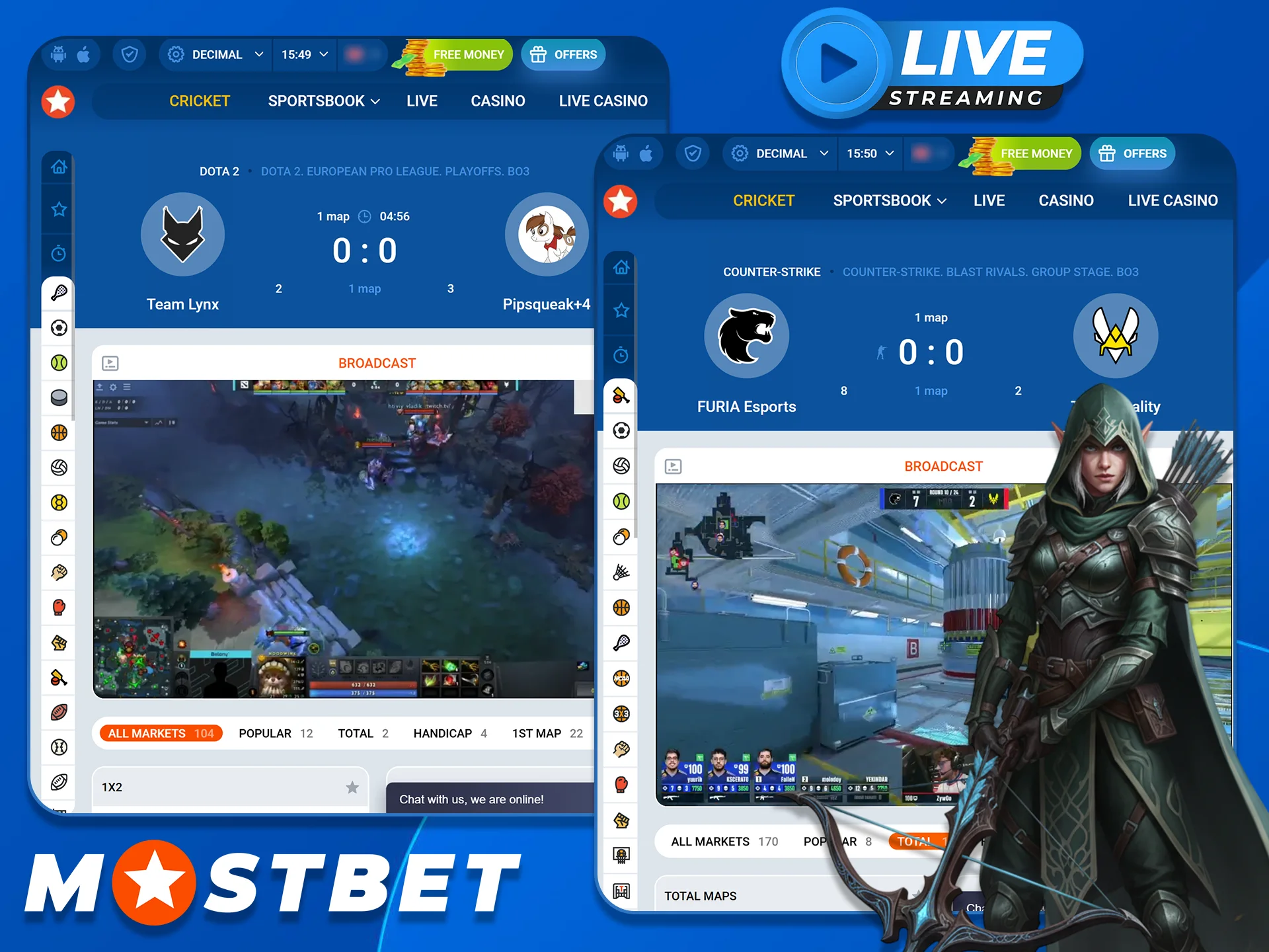 Enjoy Mostbet Live Streaming Opportunity for events.